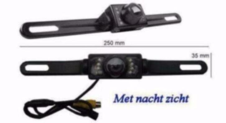 Nummerbord achteruitrij camera met nacht zicht KJO22, Auto diversen, Auto-accessoires, Nieuw, Ophalen of Verzenden