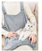 Katten buidel / draagtas fleece, Dieren en Toebehoren, Ophalen, Zo goed als nieuw