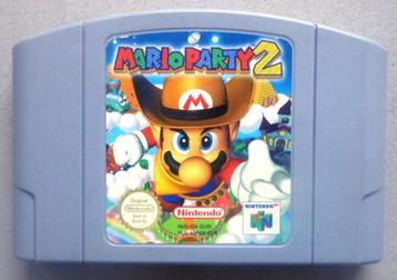 Mario Party 2 voor de Nintendo 64  beschikbaar voor biedingen