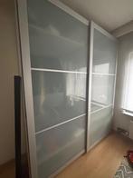 Ruime kleerkast (moet zeer snel weg!), Huis en Inrichting, Kasten | Kleerkasten, Ophalen, Eikenhout, 200 cm of meer, Zo goed als nieuw