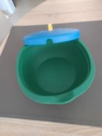 Tupperware grote serveerkom met deksel, Ophalen, Zo goed als nieuw, Wit