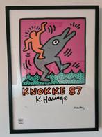Keith Haring Lithograph. 70/50cm. Certificaat., Antiek en Kunst, Kunst | Litho's en Zeefdrukken, Ophalen of Verzenden