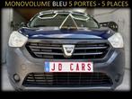 DACIA DOKKER 1.6 ESSENCE-LPG ‼️GARANTIE 1 AN CTOK‼️, Auto's, Voorwielaandrijving, Euro 5, Electronic Stability Program (ESP), Zwart