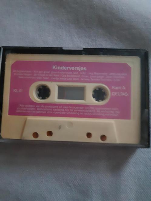 Cassettebandje met Kinderversjes, Cd's en Dvd's, Cassettebandjes, Gebruikt, 1 bandje, Ophalen of Verzenden