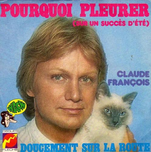 Lot de 5 vinyles en 45T de Claude François, CD & DVD, Vinyles | Pop, Utilisé, 1960 à 1980, 10 pouces, Envoi