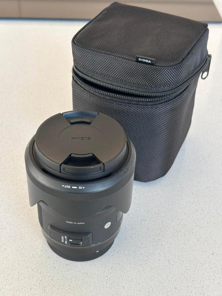 Sigma 35mm F/1.4 DG HSM Art Canon EF, Audio, Tv en Foto, Foto | Lenzen en Objectieven, Zo goed als nieuw, Groothoeklens, Ophalen