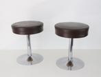 Seventies space age krukjes / Vintage design kruk / Tabouret, Ophalen