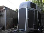 paardentrailer 2 paarden, Ophalen, Gebruikt, Hout, 2-paards trailer
