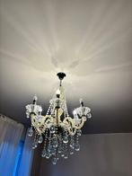 Lustre 6 branche, Huis en Inrichting, Lampen | Kroonluchters, Ophalen, Gebruikt, Glas