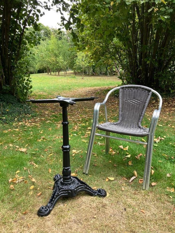 Terrasmeubilair, Tuin en Terras, Tuinstoelen, Gebruikt, Aluminium, Stapelbaar, Ophalen