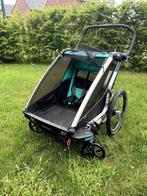 Fietskar Thule Chariot Lite 2, Ophalen, Opvouwbaar, Zo goed als nieuw, 40 tot 60 kg