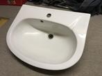 Witte porseleinen lavabo - perfecte staat, Doe-het-zelf en Bouw, Ophalen, Zo goed als nieuw, Steen, Wastafel