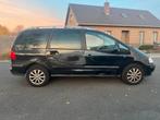 Vw sharan 1.9 tdi 209000 km 5 zitplaatsen 03/2010, Auto's, Monovolume, Zwart, 5 deurs, Particulier