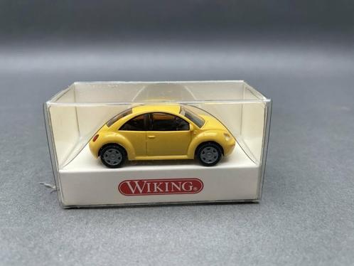 VW New Beetle Yellow 1/87 HO WIKING Germany Neuve + Boite, Hobby & Loisirs créatifs, Voitures miniatures | 1:87, Neuf, Voiture