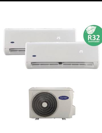 Carrier green light Airco’s inverter A++ R32 eco WiFi  beschikbaar voor biedingen