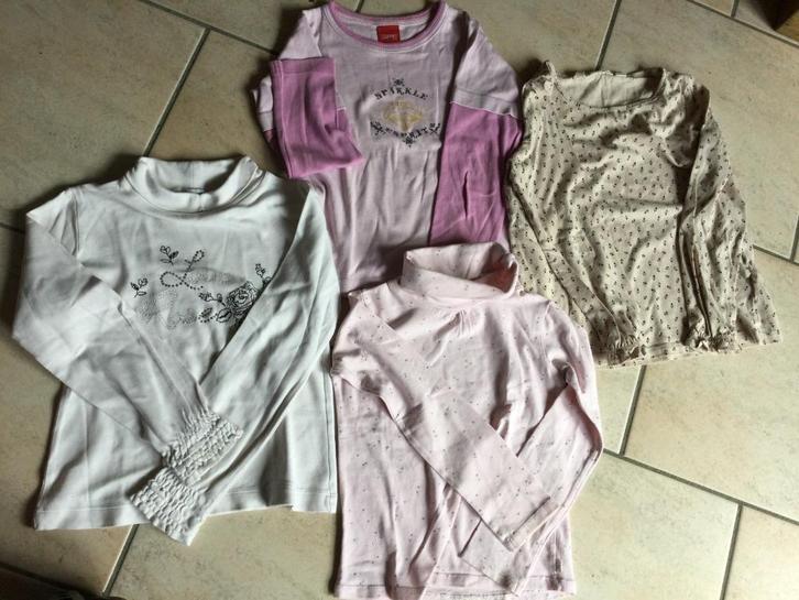 T-SHIRTS EN BLOUSES VOOR 6-7 JAAR, VERSCHILLENDE MERKEN, Kinderen en Baby's, Kinderkleding | Maat 110, Gebruikt, Meisje, Overige typen
