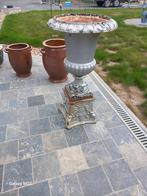 Gietijzeren vaas, Tuin en Terras, Ophalen of Verzenden