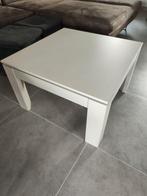 Salontafe 65 x 65 cm kyara lichtgrijs, Huis en Inrichting, Tafels | Salontafels, Ophalen, Zo goed als nieuw, Vierkant