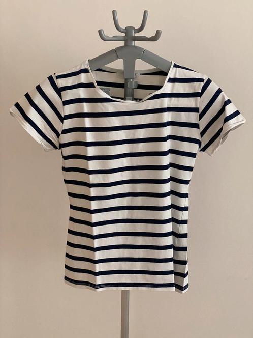 T-shirt rayé Collection Zara Taille L, Vêtements | Femmes, T-shirts, Comme neuf, Taille 42/44 (L), Bleu, Manches courtes, Enlèvement ou Envoi