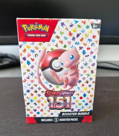 Pokemon 151 sealed booster bundle, Hobby en Vrije tijd, Verzamelkaartspellen | Pokémon, Nieuw, Boosterbox, Foil, Ophalen of Verzenden