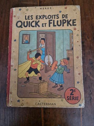 Herge: LES EXPLOITS DE QUICK ET FLUPKE beschikbaar voor biedingen