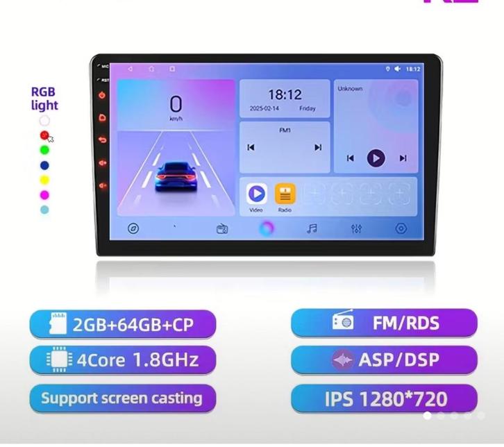 autoradio CarPlay, Android 10 ", Autos : Divers, Autoradios, Neuf, Enlèvement
