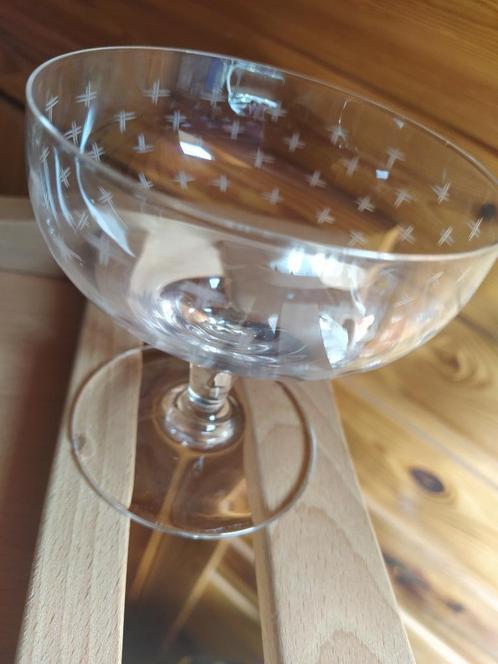 oud glaswerk - geslepen - gefacetteerd - glaskunst, Antiek en Kunst, Antiek | Glaswerk en Kristal, Ophalen
