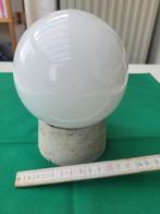 Bollamp, Huis en Inrichting, Lampen | Plafondlampen, Ophalen, Gebruikt, Glas