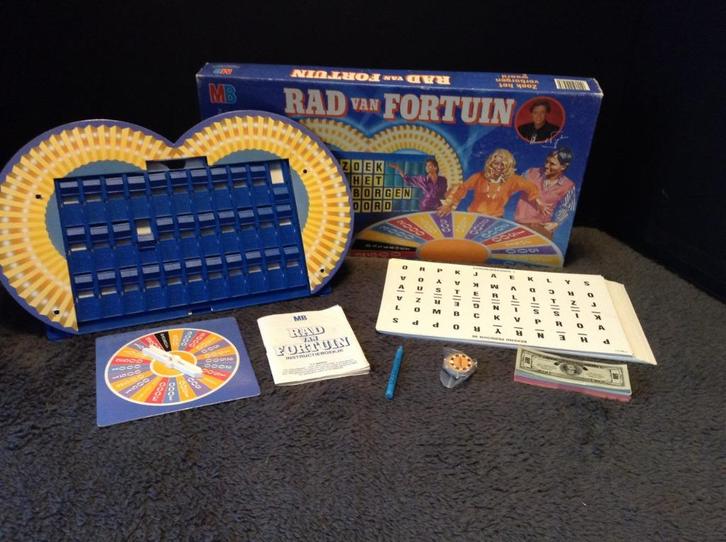STOPZETTING VERZAMELING Rad van Fortuin, Hobby en Vrije tijd, Gezelschapsspellen | Bordspellen, Gebruikt, Ophalen of Verzenden