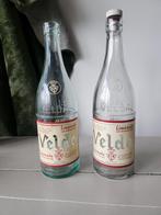 Oude limonade flessen Velda Scheldewindeke, Verzamelen, Glas en Drinkglazen, Ophalen, Gebruikt