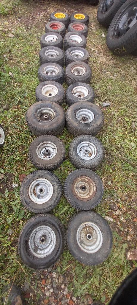 Roues tracteur tondeuse 4-5-6-8 pouces, Tuin en Terras, Zitmaaiers, Ophalen