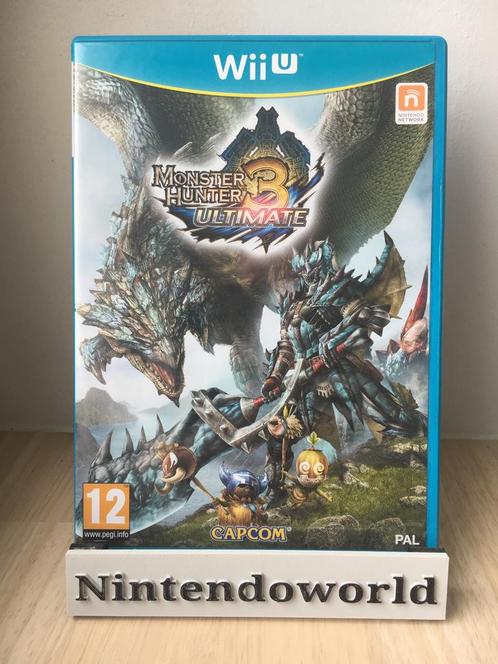 Monster Hunter 3 Ultimate (Nintendo WiiU), Games en Spelcomputers, Games | Nintendo Wii U, Zo goed als nieuw, Ophalen of Verzenden