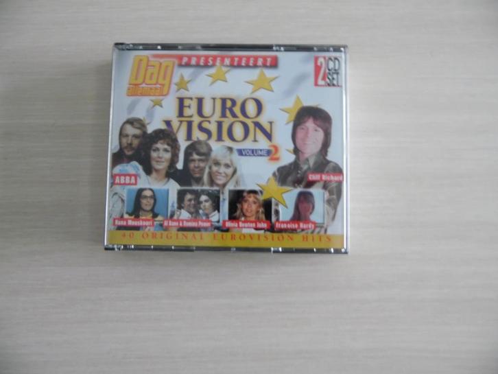 EUROVISIE VOLUME 2 2 CD, Cd's en Dvd's, Cd's | Overige Cd's, Zo goed als nieuw, Ophalen of Verzenden