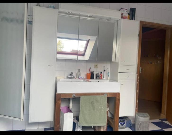 Meuble salle de bain, Huis en Inrichting, Badkamer | Badkamermeubels, Gebruikt, Spiegelkast, Ophalen