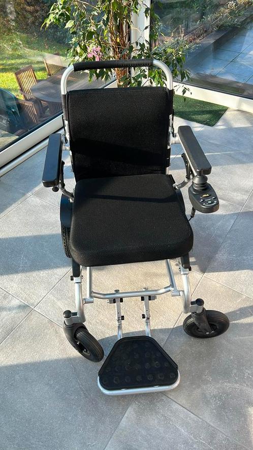 Elektrische rolstoel zeer handig in gebruik en opplooi baar, Diversen, Rolstoelen, Zo goed als nieuw, Elektrische rolstoel, Ophalen