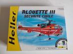 Model/modelgebouw Alouette III Civiele Veiligheid, Hobby en Vrije tijd, 1:72 tot 1:144, Helikopter, Ophalen of Verzenden, Zo goed als nieuw