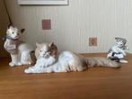 Lladro collectie katten, Verzamelen, Ophalen of Verzenden, Zo goed als nieuw, Beeldje of Figuurtje, Hond of Kat