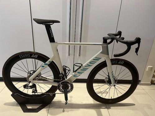 CANYON Aeroad CFR AXS RED Coastal Chrome maat L, Fietsen en Brommers, Fietsen | Racefietsen, Zo goed als nieuw, Heren, Overige merken