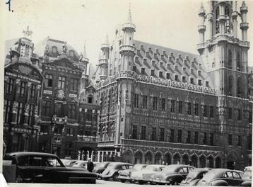 60 foto's zichten Brussel 1955