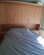 slaapkamer met brugkast, Ophalen, Zo goed als nieuw, Tweepersoons