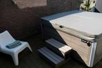 Spa Hotspring Limelight Beam Grey met Cover en trap, Tuin en Terras, Bubbelbaden en Hottubs, Ophalen, Zo goed als nieuw, Trap