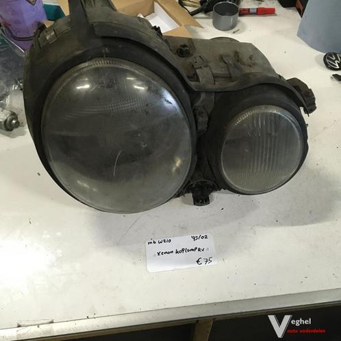 Mercedes W210 1995-2002 Koplamp  Rechts, Auto-onderdelen, Verlichting, Gebruikt, Ophalen of Verzenden