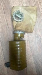 Sovjet gasmasker met grote tank origineel, Verzamelen, Militaria | Algemeen, Ophalen of Verzenden