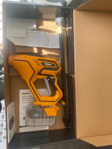 Hogedrukreiniger op batterijen beschikbaar voor biedingen