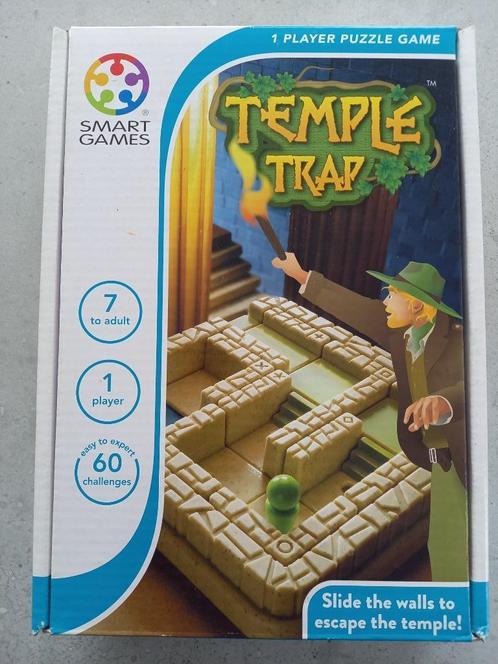 Smartgame temple trap, Hobby & Loisirs créatifs, Jeux de société | Jeux de cartes, Comme neuf, 1 ou 2 joueurs, Enlèvement