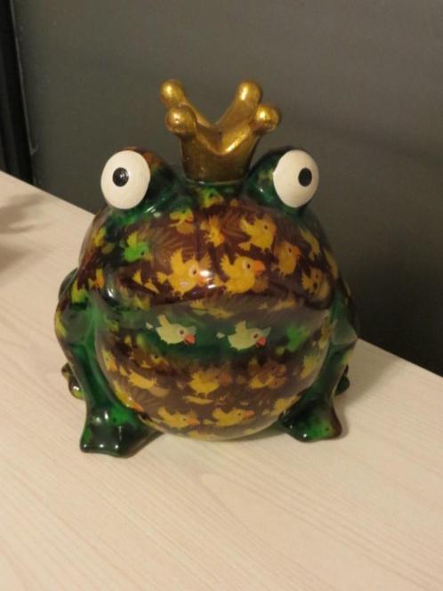 Pomme Pidou - Kikker - spaarpot - groot - gebruikt, Antiek en Kunst, Antiek | Porselein, Ophalen of Verzenden