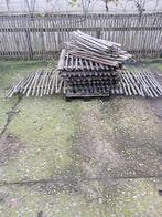 Kastanje hekwerk/poortjes, Jardin & Terrasse, Portes de jardin, Enlèvement, Comme neuf, Bois, Portail battant