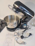 KitchenBrothers keukenrobot 6L zwart 1400W zo goed als nieuw, Ophalen, 4 liter of meer, 3 snelheden of meer, Zo goed als nieuw