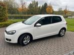 Volkswagen golf 6 benzine 1.4, Auto's, Volkswagen, Euro 5, Wit, Parkeersensor, 5 zetels