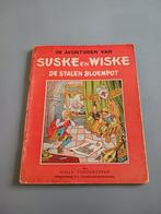 Suske en Wiske, de Stalen Bloempot, 2de druk, redel. staat, Boeken, Willy Vandersteen, Eén stripboek, Ophalen, Gelezen